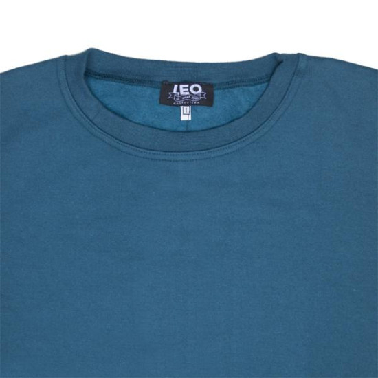 Συνδυαστική προσφορά μπλούζας φούτερ λαιμόκοψη μονόχρωμη - ΠΕΤΡΟΛ