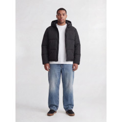 Jack & Jones Galaxy Puffer Jacket - Black