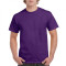 Μονόχρωμο βαμβακερό t-shirt - Sport Purple