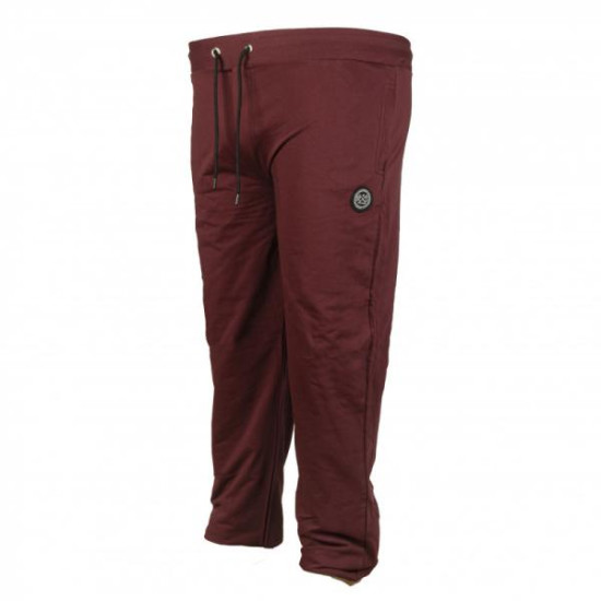 Καλοκαιρινό παντελόνι φόρμας baby fouter με patch - Bordeaux