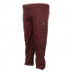 Καλοκαιρινό παντελόνι φόρμας baby fouter με patch - Bordeaux