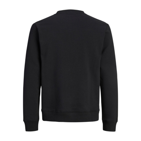 Jack & Jones Aero sweat crew neck +fit,φούτερ μπλούζα με μεταξοτυπία - Black Jack & Jones Aero sweat crew neck +fit,φούτερ μπλούζα με μεταξοτυπία - Black