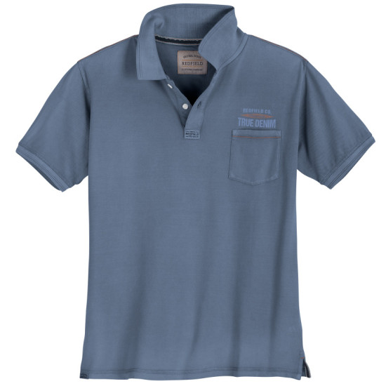 Stone Washed Polo pique 