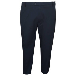 Πολιτικό Χειμερινό Ελαστικό Chino Παντελόνι,by L.T.G - Dark Blue