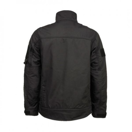 Demi-Saison Fleece Jacket Ripstop  By Brandit - Black