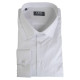 Πουκάμισο μονόχρωμο με μακρύ μανίκι - White