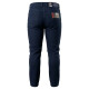 Jean ελαστικό Carlo Classic regular fit της Trial,μεσαίου καβάλου με ελαφρύ ξέβαμμα - Dark Denim