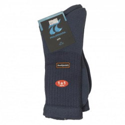 Αθλητική κάλτσα Πουρνάρα 1+1 ελληνικής κατασκευής - Denim