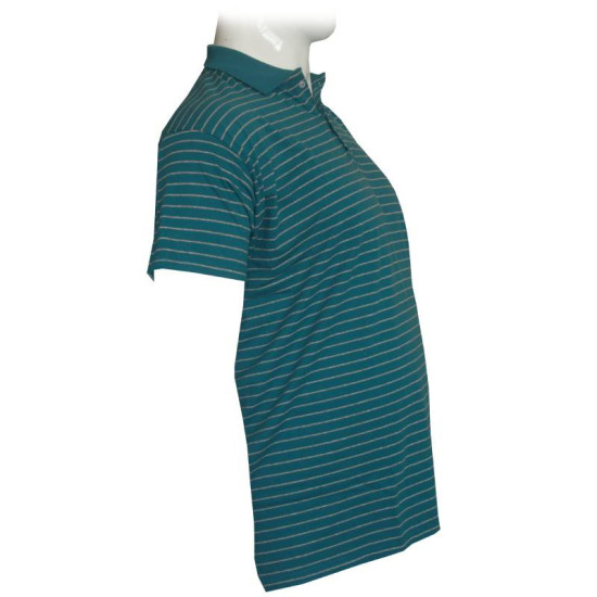 Polo βαμβακερό Jersey μαρινιέρα της Leo Collection - ΠΕΤΡΟΛ