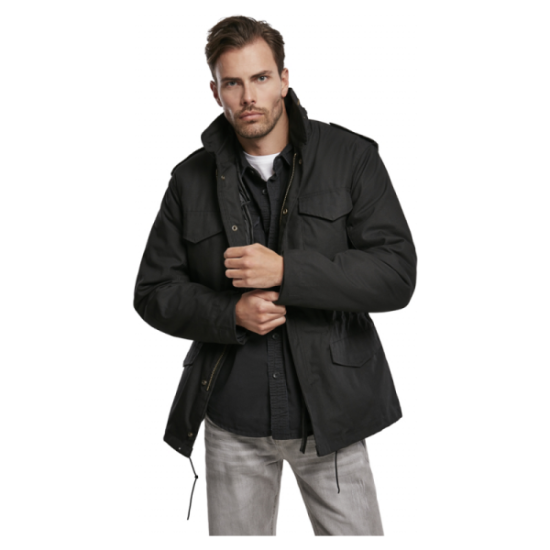 Military Jacket M65 by Brandit - Coal Black