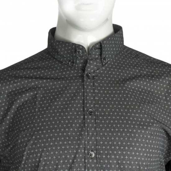 Πουκάμισο ελαστικό σχεδιαστό - Black/Slate Grey