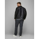 Jack & Jones Rocky , jacket από αδιάβροχη δερματίνη - Black