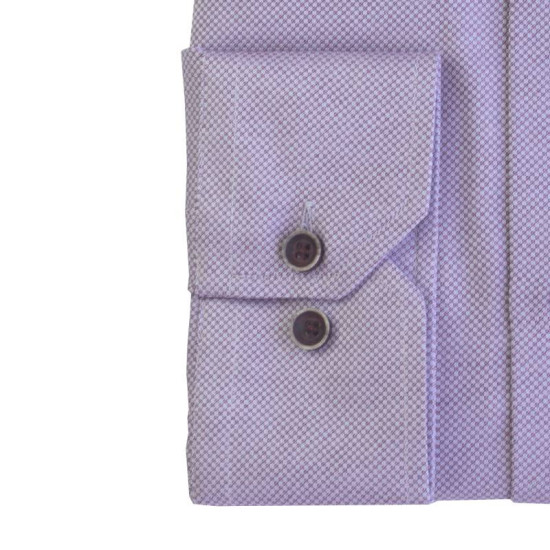 Πουκάμισο Oxford μακρυμάνικο με γιακά τύπου Rex, της Leo Collection - Paragon