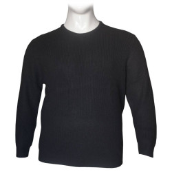 Πλεκτό πουλόβερ λαιμόκοψη της Jack & Jones - Navy Blazer