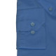 King size ελαστικό μονόχρωμο μακρυμάνικο πουκάμισο - Jordy Blue