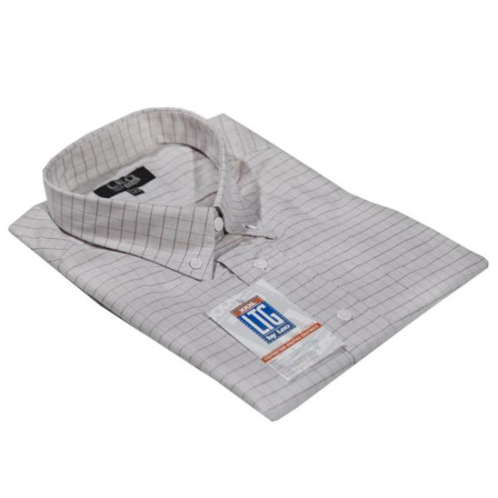 Πουκάμισο καρό με κοντό μανίκι - ΜΠΕΖ Α