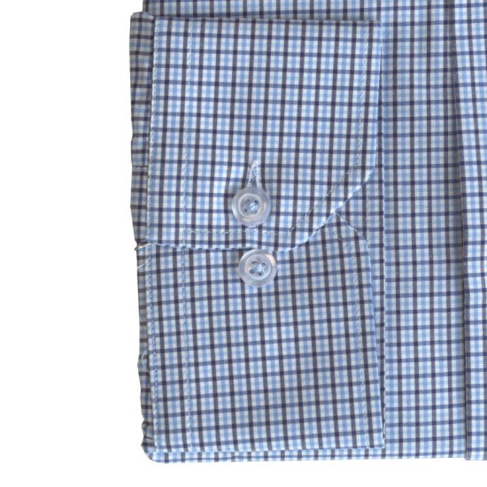 Πουκάμισο καρό γαλλικής ραφής 