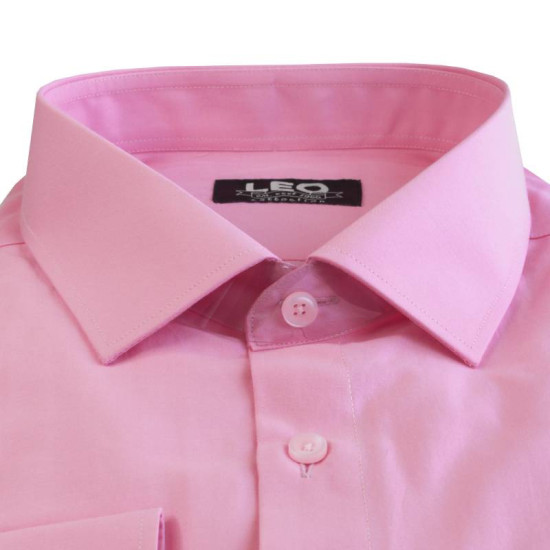 Μονόχρωμο μακρυμάνικο πουκάμισο 