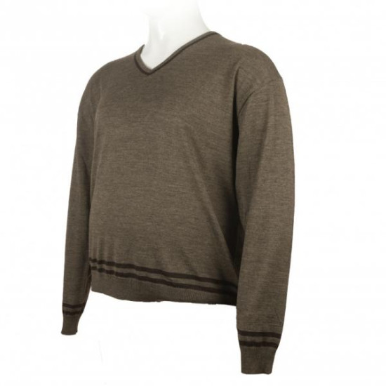 Πλεκτή μπλούζα βε μονόχρωμη - Bison Beige