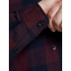 Jack & Jones Egingham Twill Shirt,βαμβακερό πουκάμισο φανέλα - Port Royale