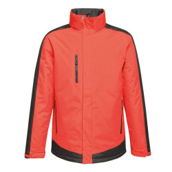 Αδιάβροχο Softshell Jacket Contrast Insulated - Cardinal red