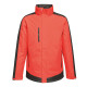 Αδιάβροχο Softshell Jacket Contrast Insulated - Cardinal red
