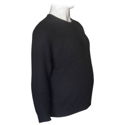 Πλεκτό πουλόβερ λαιμόκοψη της Jack & Jones - Navy Blazer