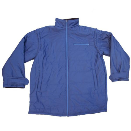 Αντιανεμικό καπιτονέ μπουφάν με αποσπώμενα μανίκια - ΙΝΤΙΓΚΟ