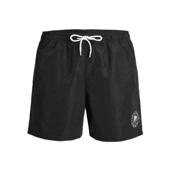 Σετ παραλίας της Jack&Jones(Μαγιό βερμούδα,Πετσέτα,Σάκος) - Black