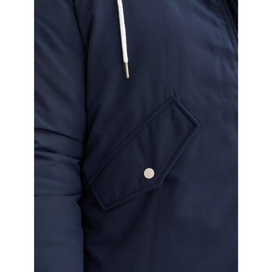 Jack & Jones Loop Parka Jacket - Navy Blazer