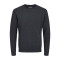 Jack & Jones knit crew neck - Dark Grey Melange