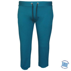 Καλοκαιρινό jersey παντελόνι φόρμας με λάστιχο στον αστράγαλο - Petrol