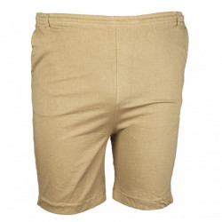 Ελαστική Stonewashed καπαρτινέ βερμούδα 