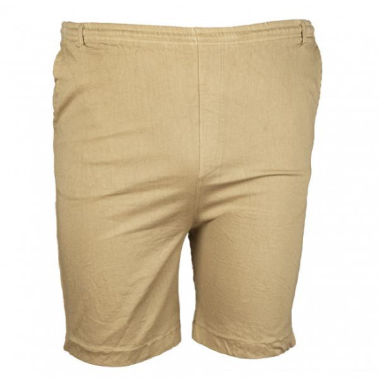 Ελαστική Stonewashed καπαρτινέ βερμούδα 