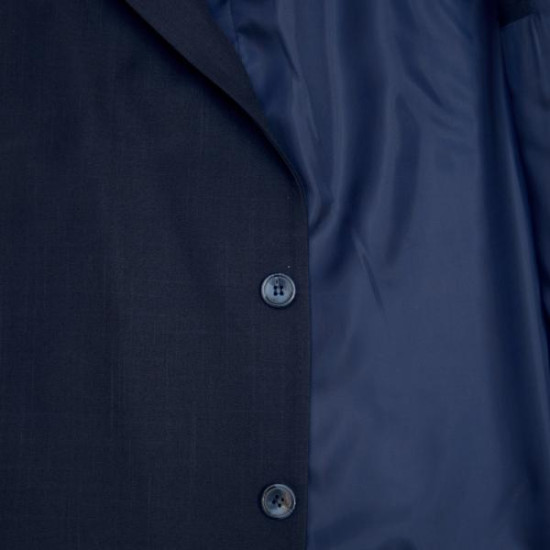 Σακάκι κουστουμιού μονόχρωμο υπερμέγεθος - ΜΠΛΕ