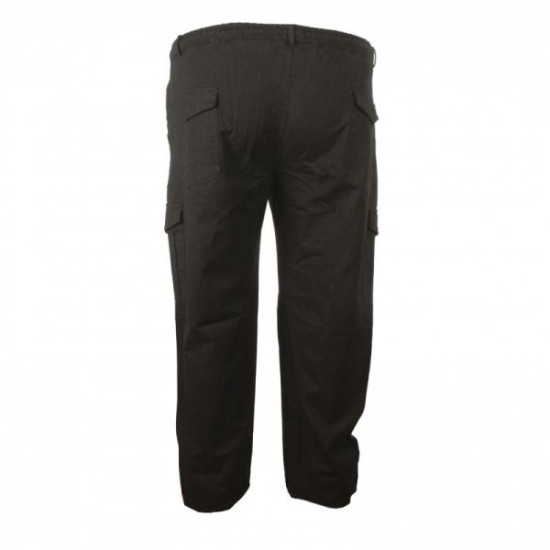 Παντελόνα καπαρτινέ demi season μελανζέ μιλιτέρ ελαστική - ΑΝΘΡΑΚΙ