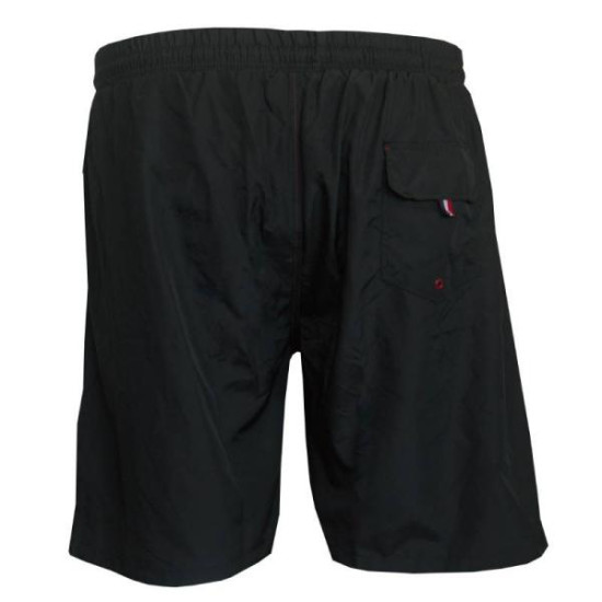 Βερμούδα μαγιό Polo Pepe με κεντητές λεπτομέρειες και διχρωμίες - Black