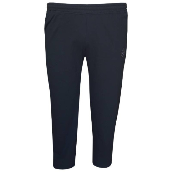 Βαμβακερό φούτερ παντελόνι με patch - Dark Blue Βαμβακερό φούτερ παντελόνι με patch - Dark Blue