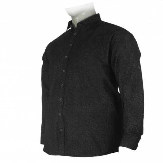 Πουκάμισο ελαστικό σχεδιαστό - Anthracite