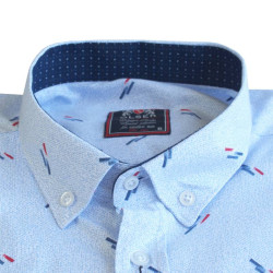 Κοντομάνικο ελαστικό πουκάμισο 