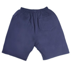 Μακό βερμούδα μονόχρωμη - ΜΠΛΕ