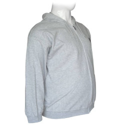 Ζακέτα φούτερ δίκλωνη με κουκούλα και patch - Light Grey Ζακέτα φούτερ δίκλωνη με κουκούλα και patch - Light Grey