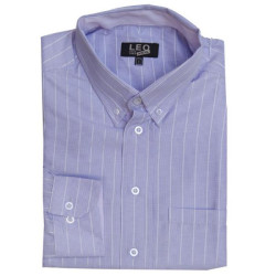 Πουκάμισο με μακρύ μανίκι ριγέ/πτι-καρό - ΛΙΛΑ