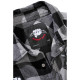 Ozzy Checkshirt Long Sleeve - Black/Coal