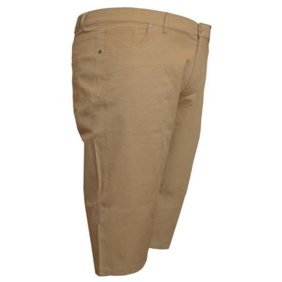 Βερμούδα ελαστική πεντάτσεπη 3/4 by L.T.G. - Beige