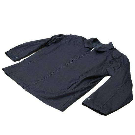 Ανοιξιάτικο καπαρτινέ μπουφάν με ίσιο τελείωμα - Black