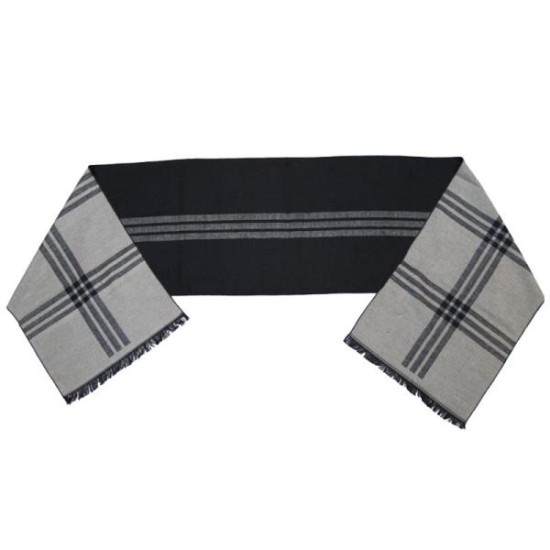 ΑΝΔΡΙΚΟ ΚΑΣΚΟΛ ΜΕ ΡΙΓΕΣ - ΜΠΕΖ/ΜΑΥΡΟ