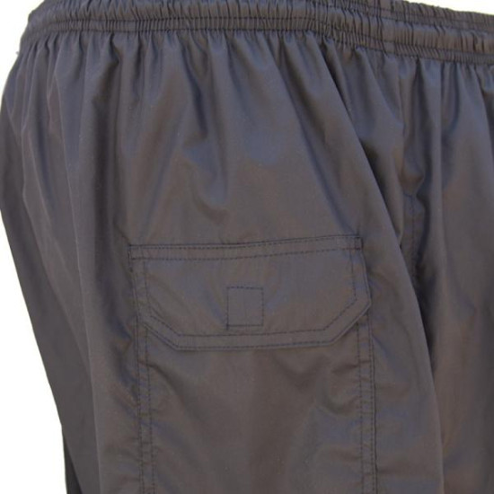 Μαγιό βερμούδα μονόχρωμο - ΜΑΥΡΟ Μαγιό βερμούδα μονόχρωμο - ΜΑΥΡΟ