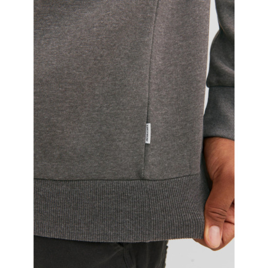 Jack & Jones Elogo Sweat Hoodie με μεταξοτυπία - ΓΚΡΙ