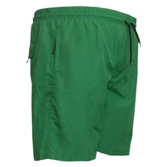 Βερμούδα μαγιό Polo Pepe με κεντητές λεπτομέρειες και διχρωμίες - lime green